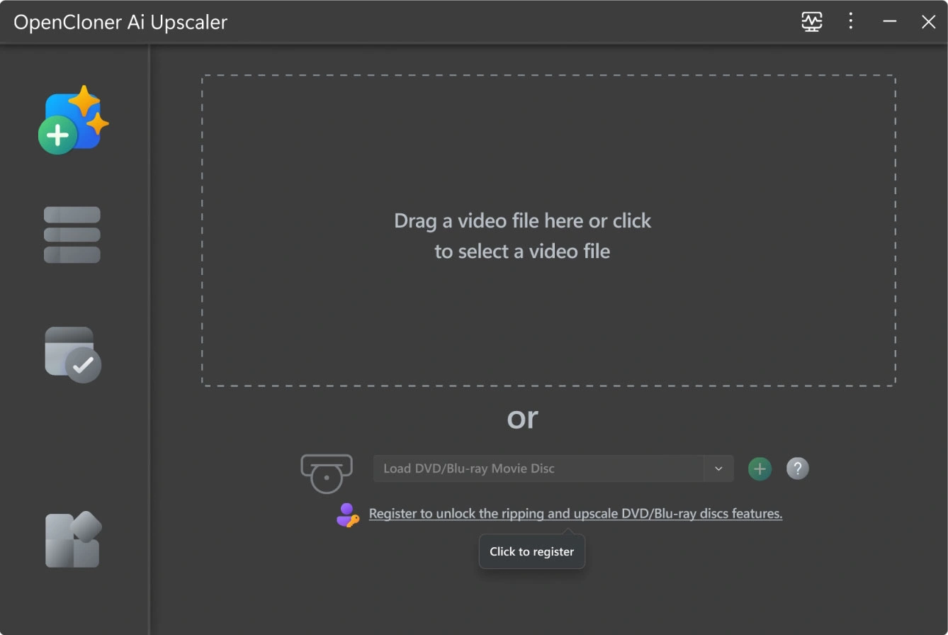 OpenCloner Ai Upscaler Screenshot