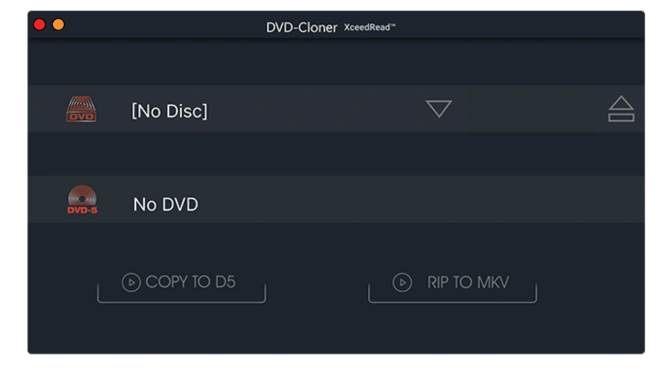 DVD-Cloner for Mac Screenshot